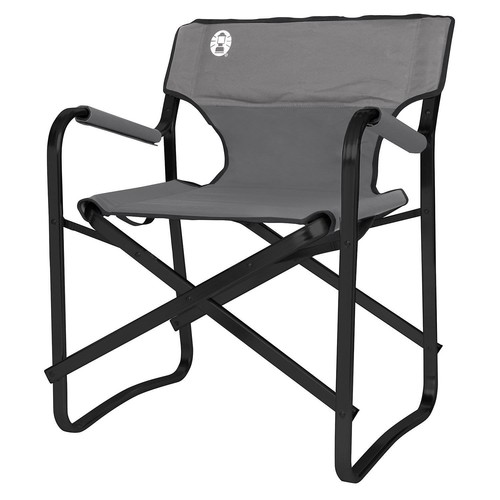 Coleman deck chair - deck, grey