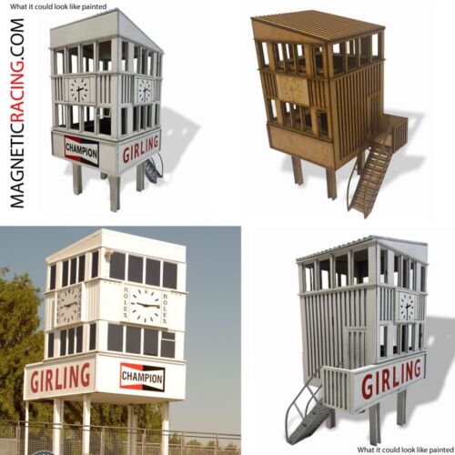 Scalextric slot car buildings - slot,