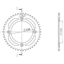 Steel Sprocket P428-D49 for