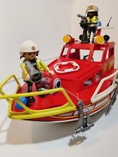 Playmobil 71598 Fire Rescue Boat With People/Figures Makes A Great ?