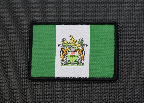 Rhodesia flag woven - rhodesia,