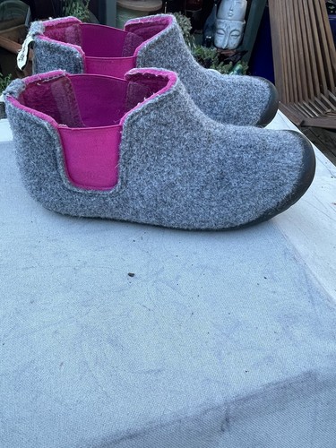 Gumbies boot gray - gumbies, gray/pink