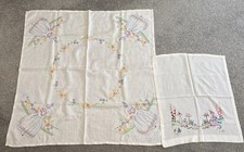 Vintage white Crinoline Lady &