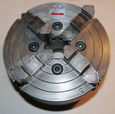 Burnerd 5" diameter 4 Jaw Lathe Chuck Model 36 in good used condition