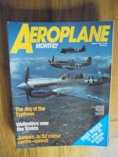 Aeroplane monthly magazine - monthly,
