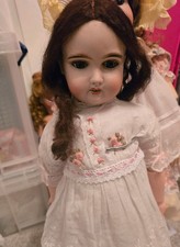 Antique Doll fine bisque head rare Gebrüder Kühnlenz doll. jointed body