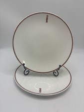 2 x Wedgwood Metallised Bone