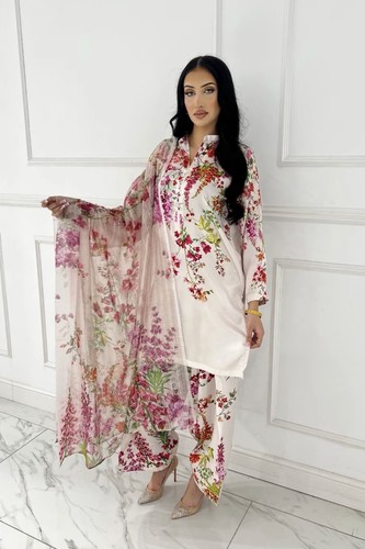 Asian piece readymade silk - 3,