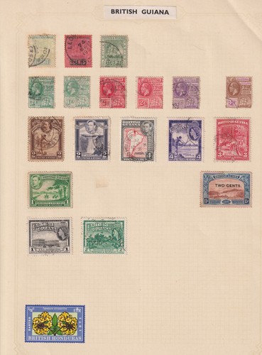 British guiana stamps a - stamps,