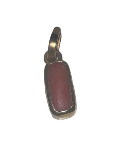 22ct gold real coral - 22ct, pendant