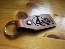 4WD Leather Key Ring. Brand