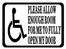 Please Allow Enough Room to