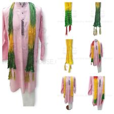 Men's Mehndi Scarf Pakistani/indian Wedding Fancy Resham Scarves Quality Dupatta