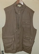 Men's Chums Gilet Multi Pocket Size Large Casual Walking Fishing Utility Vest