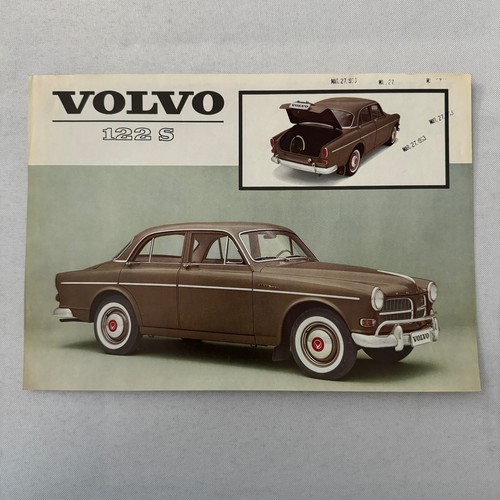 Volvo 122s sedan car - sedan, sales