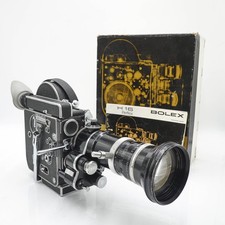 Bolex Paillard H16 Reflex REX4 16mm Cine Film Camera & 16-100mm f/1.9 RX Lens
