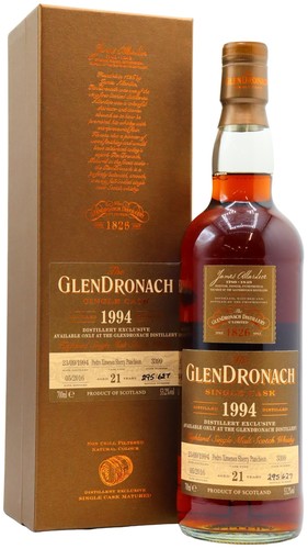 Glendronach single pedro - -,