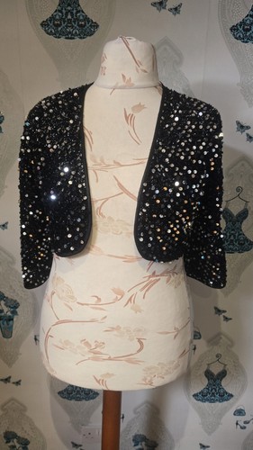 Fabulous black silver - black, sequin
