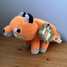 Minecraft orange Fox 8" Plush