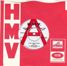 ANDEE SILVER: A BOY I USED TO KNOW rare original 1964 UK HMV DEMO Mint