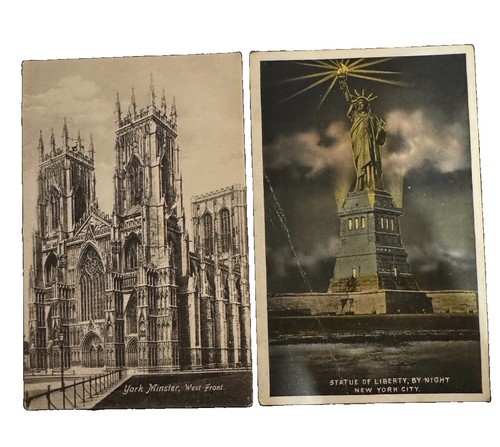 Antique postcards 1900s - postcards, york
