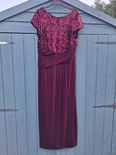 Phase eight burgundy - eight, sequin