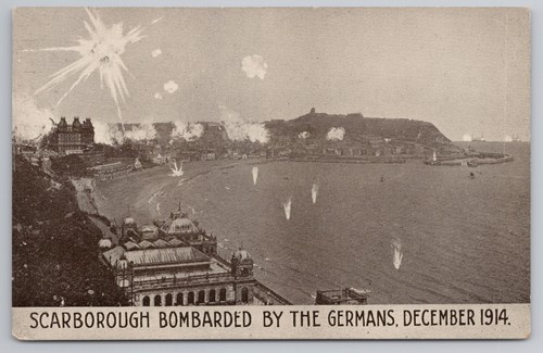 Scarborough bombarded germans - bombarded,