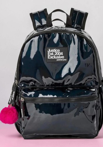 Justice metallic black glow - metallic,