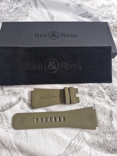 Bell ross 24mm khaki watch - khaki,