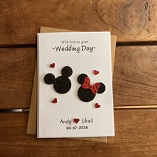 Handmade personalised wedding