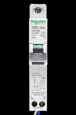 SCHNEIDER 20 AMP CURVE C 10kA 30mA RCBO TYPE AC C60HC20R30 26860