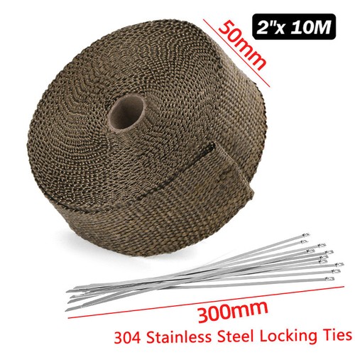 10m titanium gold heat wrap - gold,