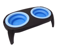 COLLAPSIBLE FOLDING PET FOOD +