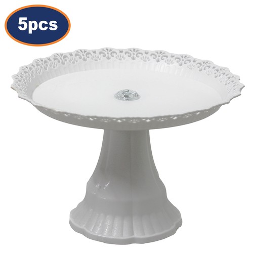 5pcs cake stand plastic - 5pcs,