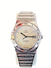 Solid gold Omega wristwatch