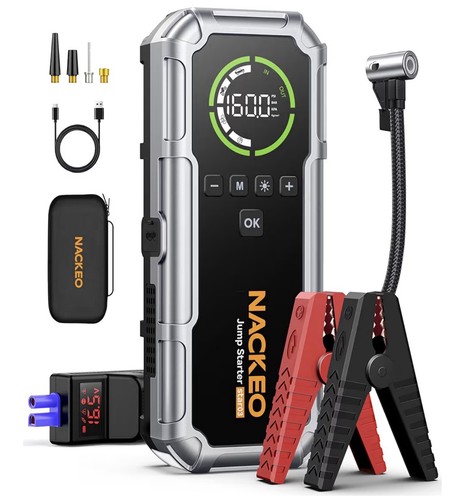 8000a jump starter power pack - jump,
