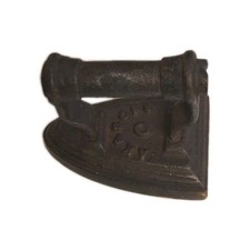 Vintage antique miniature iron - antique,