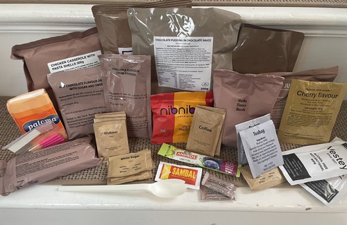 British army ration packs - british,