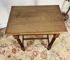 Edwardian solid golden oak - golden,