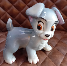 Wade Disney Scamp Dog Porcelain Ornament, 12cm wide, 11cm tall. VGC
