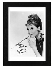 Audrey Hepburn Signed