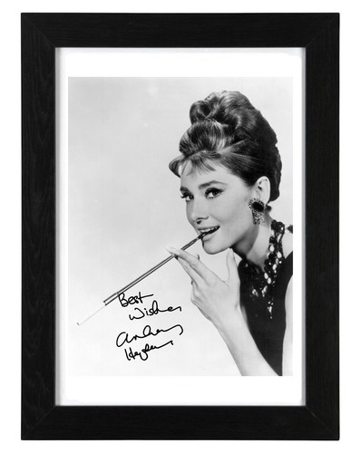 Audrey hepburn signed - audrey,
