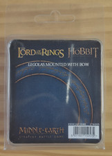 Legolas mounted with bow -