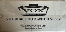 Vox VF002 Dual Footswitch A/B Pedal