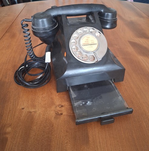 1940s black bakelite rotary - 1940s,