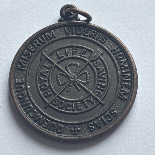 Life saving society medal - life, medal.