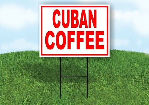 Cuban coffee red white - cuban,