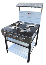 Commercial 4 Burner Gas Cooker