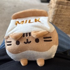 PUSHEEN CHOCOLATE MILK SIP PLUSH 2022 CLAIRES SOFT TOY