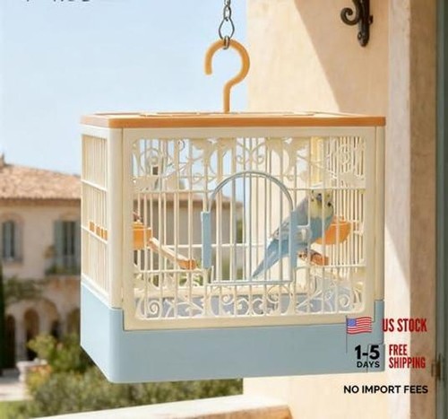 Portable foldable bird cage - foldable,